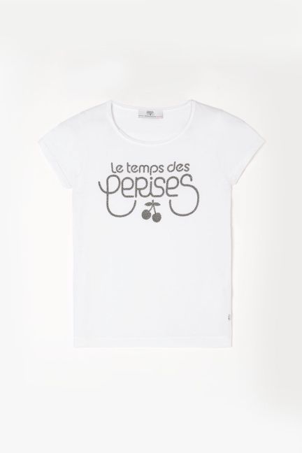 T-shirt Gilliang in weiß