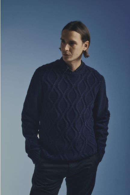 Pullover Flesio in blau