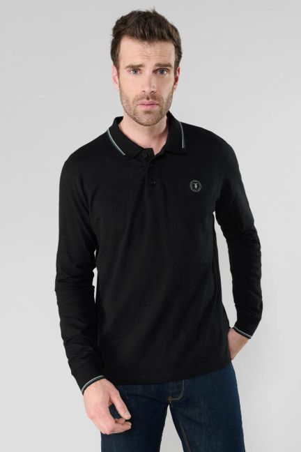 Poloshirt Romes in schwarz