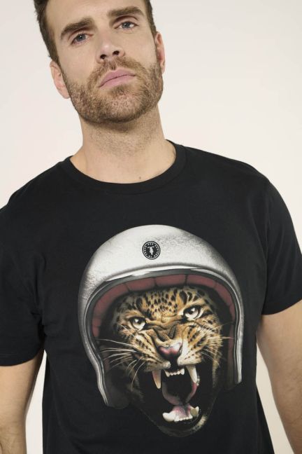 T-shirt Seth in schwarz