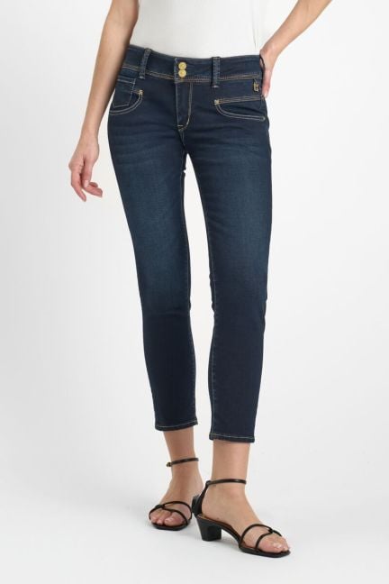 Jeans 100/14 pulp skinny Lalo 7/8 blau-schwarz Nr.1