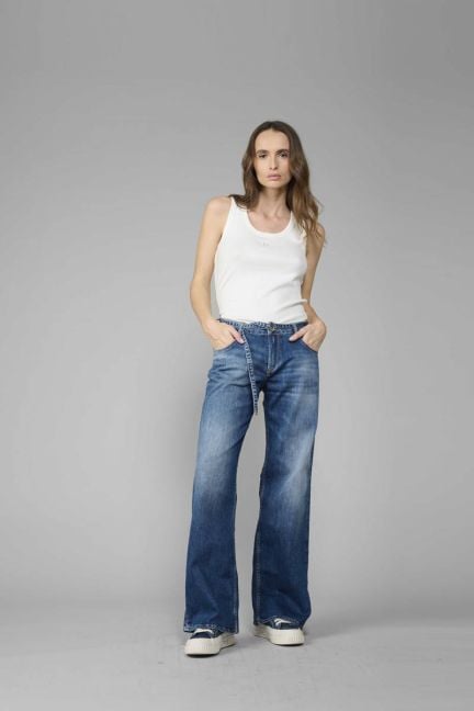 Jeans wide leg Lauryn jab blau Nr.3