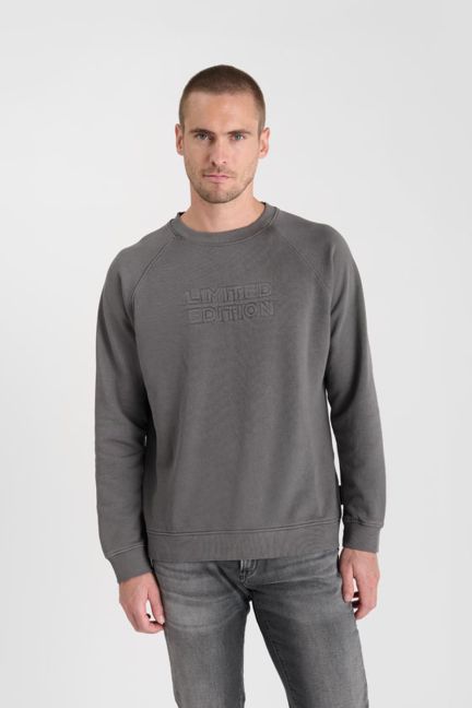 Sweatshirt Velabo in grau