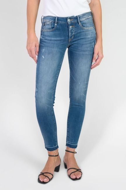 Jeans pulp slim Dionne 7/8 destroy blau Nr.3