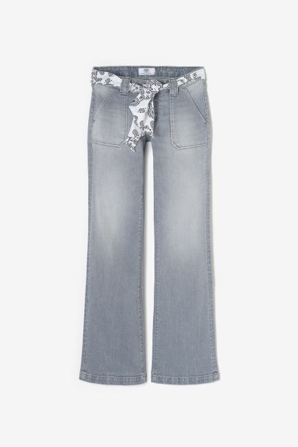 Jeans flare grau Nr.3