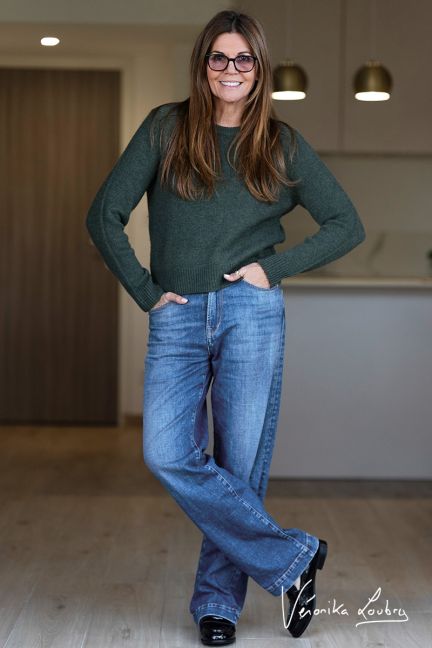 Irina wide leg by Véronika Loubry high-waisted jeans blau Nr.3