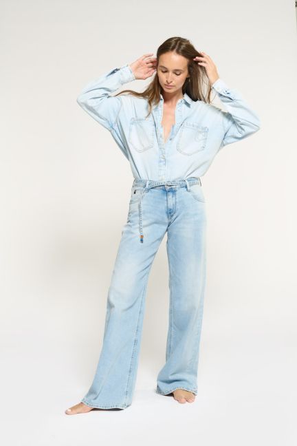 Jeans wide leg Lauryn jab blau Nr.5