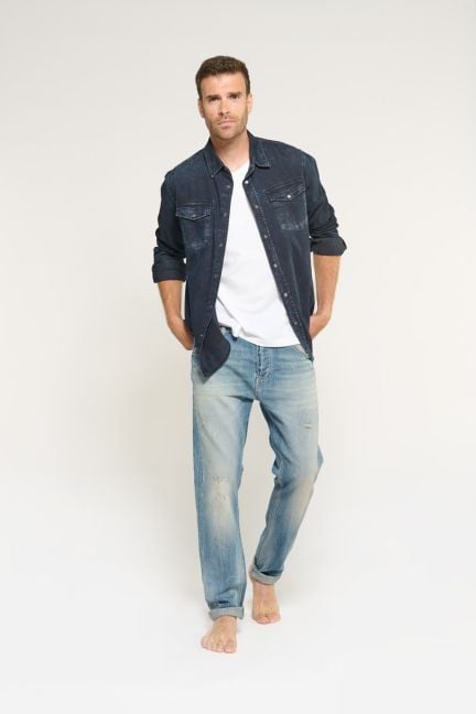 Jeans 800/60 loose Walters destroy blau Nr.4