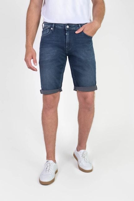 Jogg Oc blau-schwarz verwaschene Bermuda-Shorts