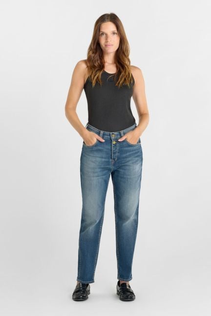 Jeans 400/60 girlfriend Clelia high waist blau Nr.3