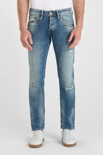 Jeans 700/11 slim Jager destroy blau Nr.4