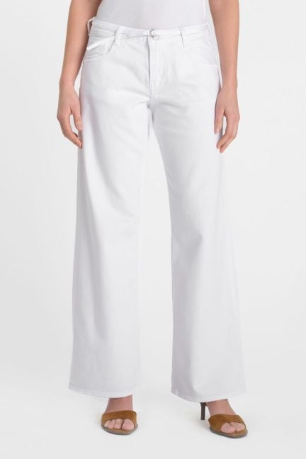 Jeans wide leg Lauryn Jab weiß