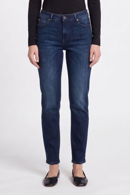Jeans 400/18 mom Basic blau Nr.1