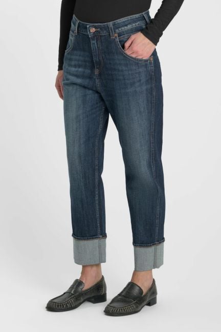 Jeans 400/60 girlfriend Jama blau Nr.3