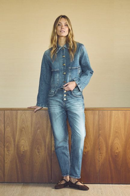 Jeans 400/60 girlfriend Jessay blau Nr.3