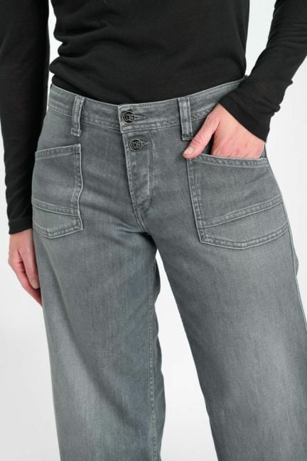 Jeans wide leg Lauryn grau Nr.3
