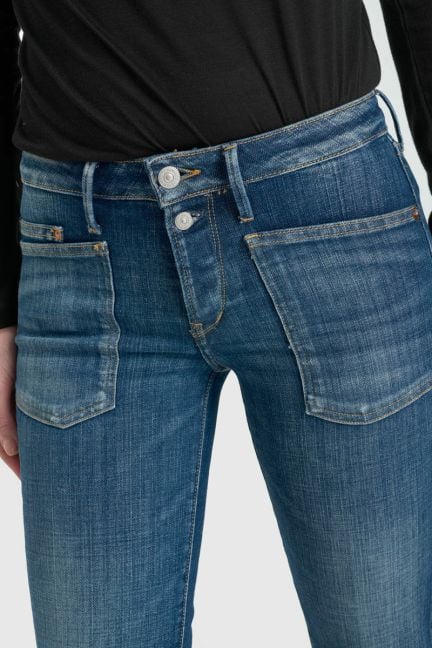 Jeans flare Plume blau Nr.3