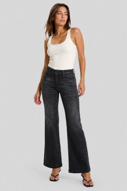 Jeans pulp flare Sake schwarz Nr.1