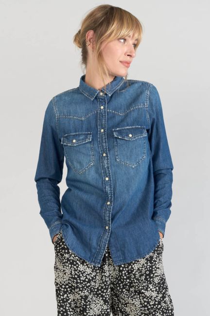Hemd Juanita in blau