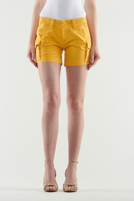 Kurze Shorts Tokio in Gelb
