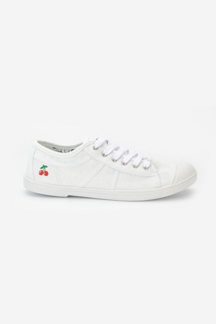 Weiße Basic Sneakers