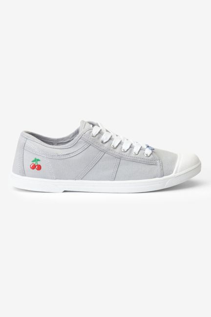 Sneakers Basic Graue