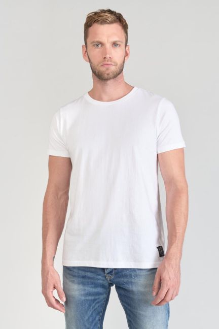 T-shirt Brown in weiß