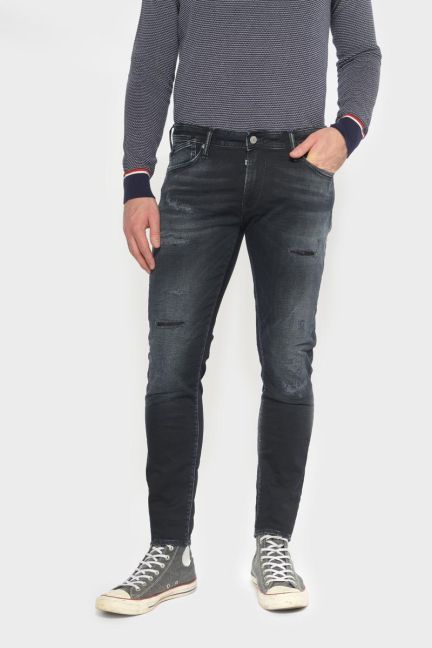 Jogg 700/11 Slim jeans destroy blau-schwarz Nr.1