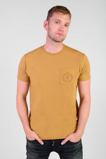 T-shirt Paia in gelb