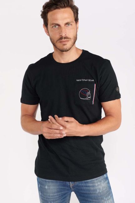 T-shirt Rosberg in schwarz
