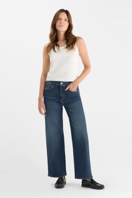 Jeans pulp wide leg high waist 7/8 blau Nr.2