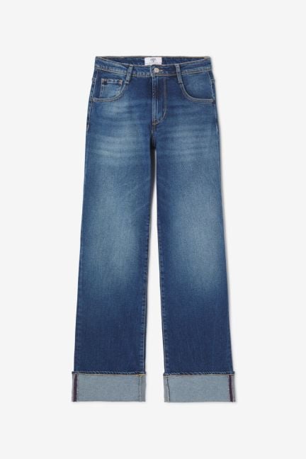Jeans 400/28 wide leg Visby high waist blau Nr. 3