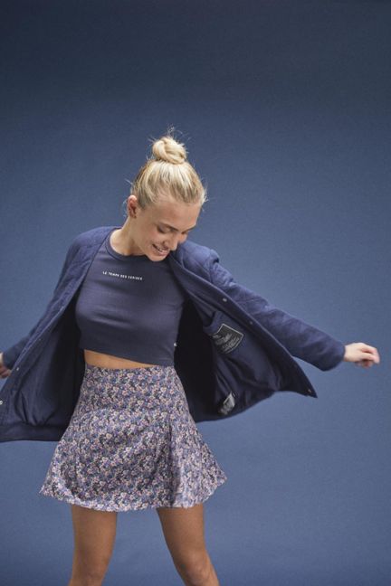 Rock Lydiagi in blau