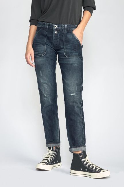 Cara 200/43 boyfit jeans destroy blau-schwarz Nr.2