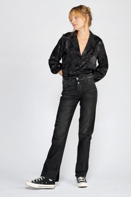 Lux 400/19 mom high waist jeans schwarz Nr.1