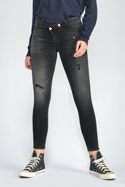 Meteors pulp slim 7/8 jeans schwarz Nr.1