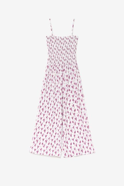 Jumpsuit Dodigi mit violettem Muster