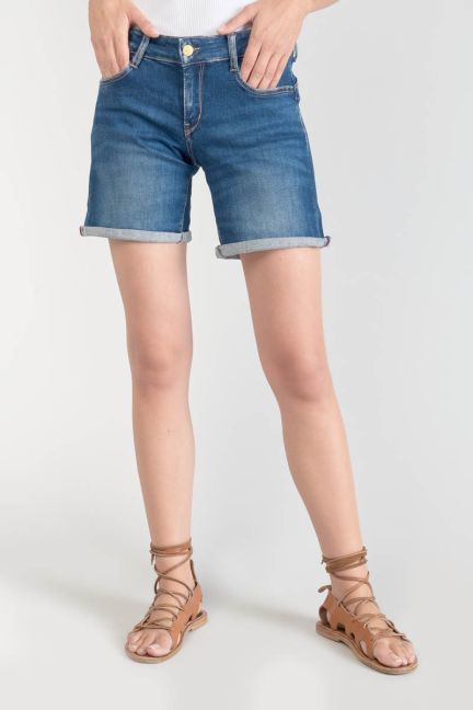 Shorts Paola aus blauem Jeansstoff
