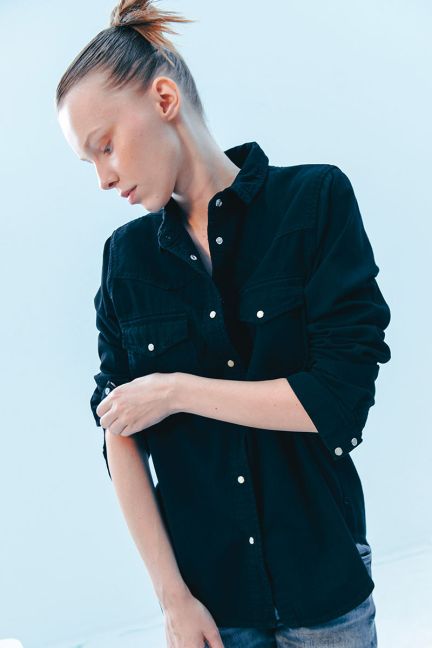 Hemd Juanita in schwarz