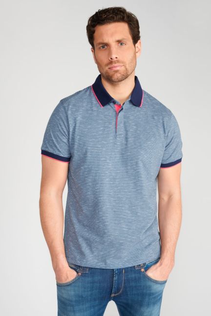 Poloshirt Borel in blau