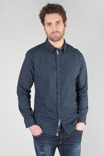 Hemd Gisor in blau