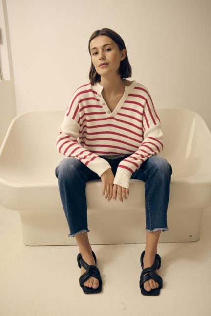 Pullover Lobelie in rosa