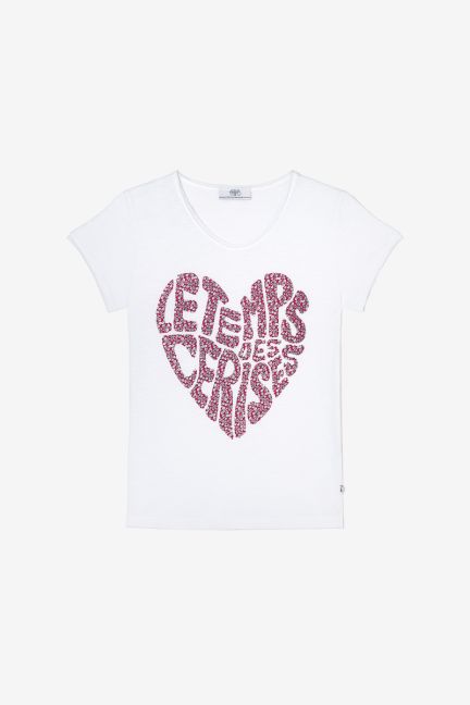 T-shirt Isaakgi in weiß