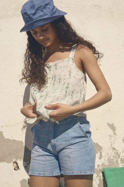 Top Joanigi in blau