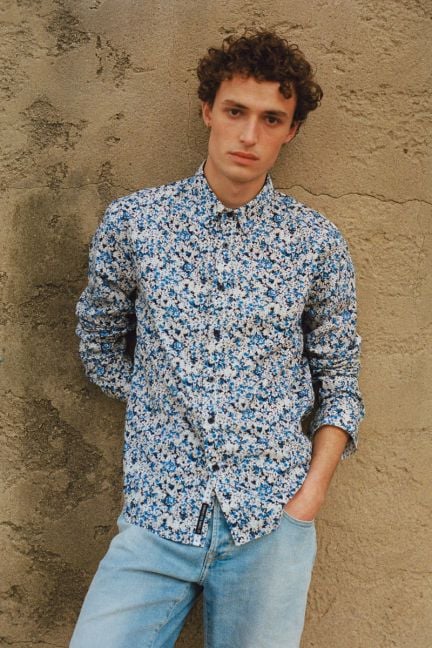 Hemd Arias in blau