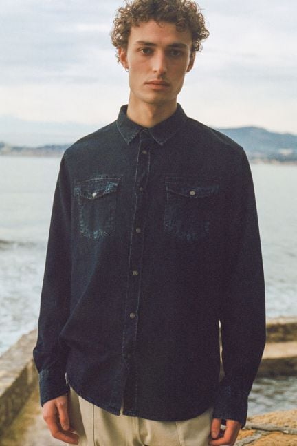 Hemd Pedro in blau