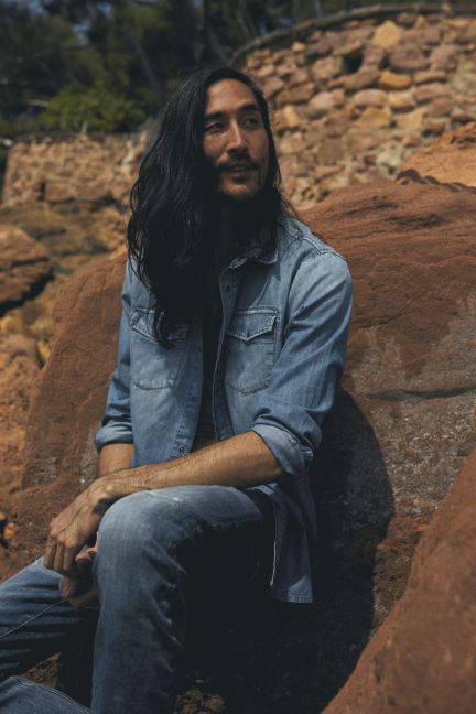 Hemd Pedro in blau
