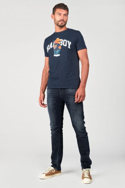 T-shirt Stenley in blau