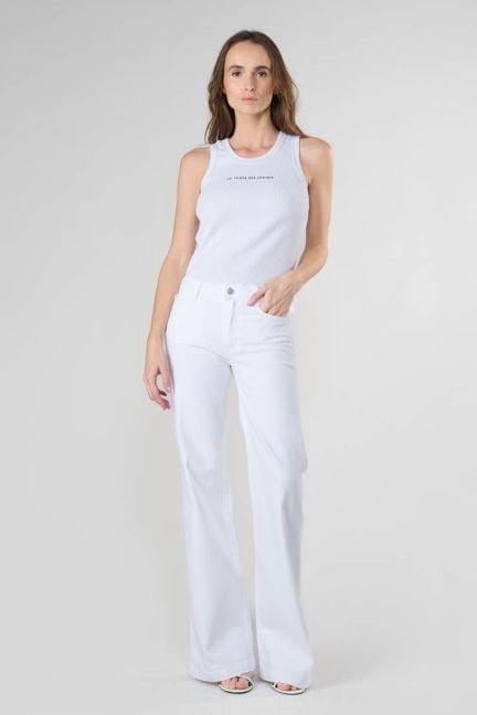 Jeans pulp flare Maes high waist weiß 