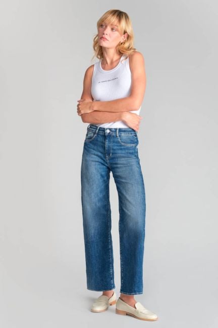 Jeans pulp wide leg high waist 7/8 blau Nr.3